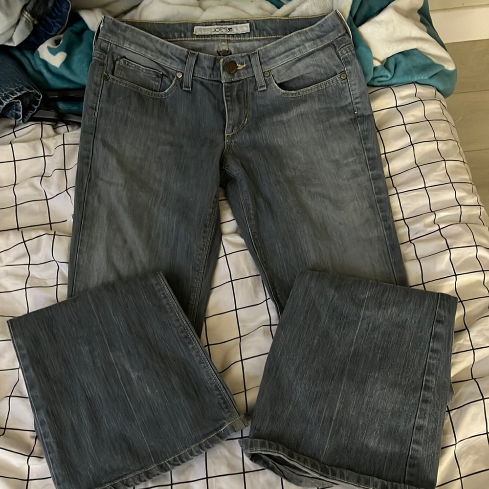 vintage flarred joe’s jeans